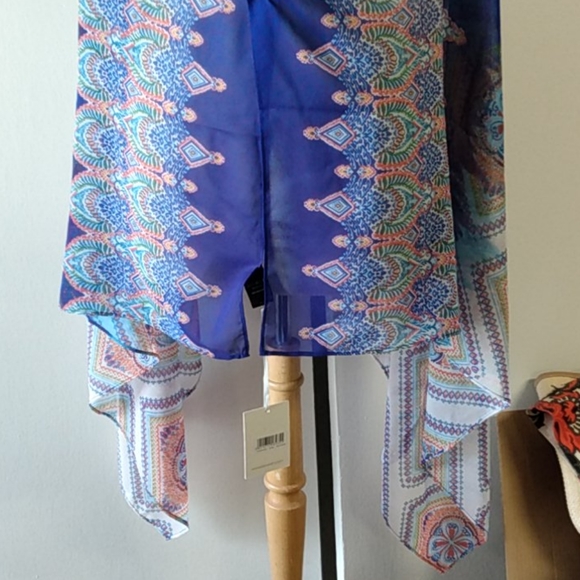 BOHO PATTERN SARONG New W/ Tag Resort Vaca Wear - Picture 9 of 9